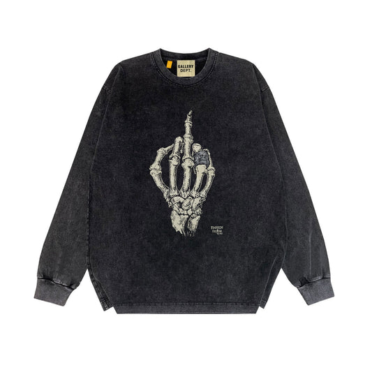 Gallery Dept Long Sleeve Shirt Vintage T Shirt Washed and Worn Vintage Long Sleeve T-shirt